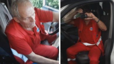 Jonavoje nufilmuotas greitosios vairuotojo elgesys šokiravo net visko mačiusius 2 greitoji-2