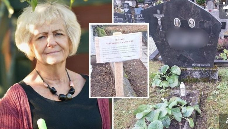 Grasina Lietuvoje atimti tokius kapus: pamačiusi įspėjimą ant paminklo Nijolė apstulbo 1 nijole