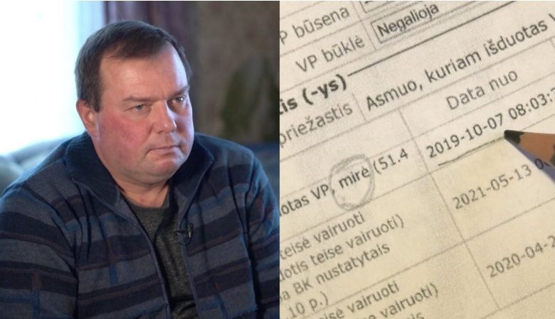 Nuvykęs į „Regitrą“ Rimantas sužinojo netikėtą naujieną: „Pamatė, kad aš 2019-ais miręs“ 1 rimantas