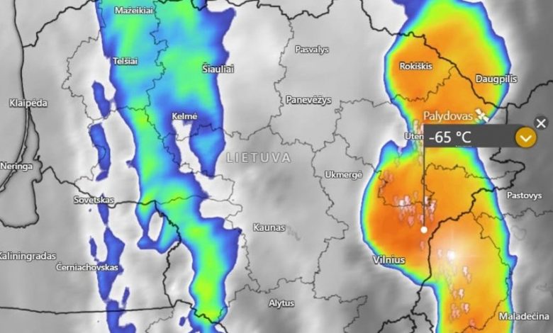 PASIRUOŠKITE! Artėja dar viena audra: štai kam smogs labiausiai 1 audra